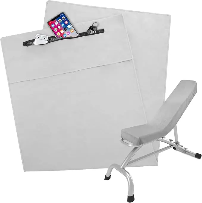 Custom Logo Ice Towel Zipper Quick Dry Sweat Absorbent Microfiber Gym Towel