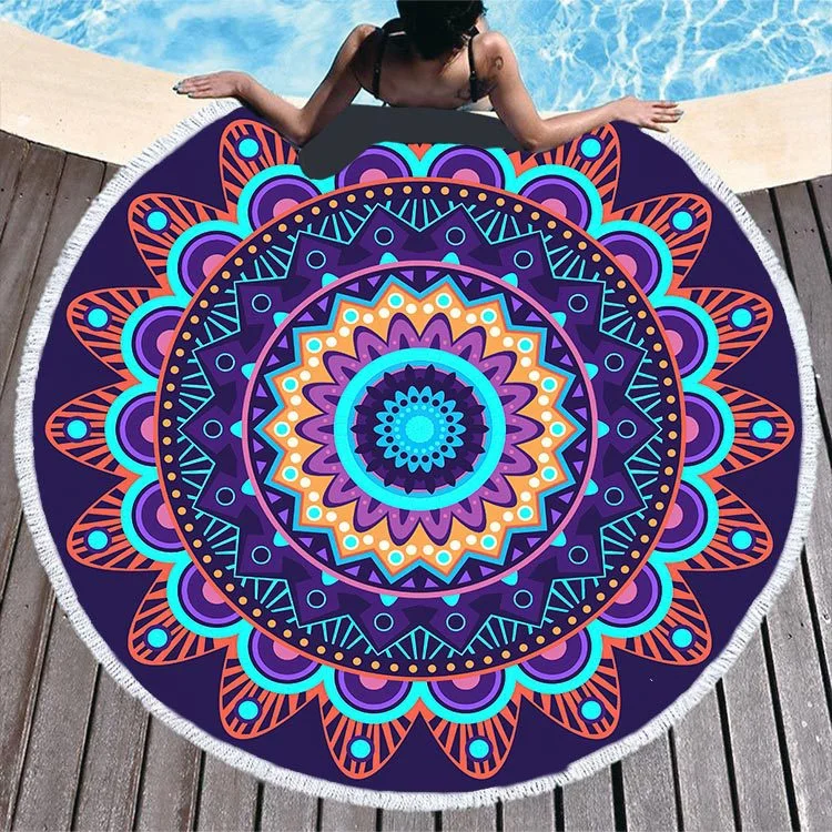 Custom Logo Microfiber Quick Dry Lightweight Beach Towel Sports Swimming Multifunction - Image 6