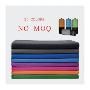 Custom Logo Microfiber Sports Towel No MOQ Rain Absorbent Golf Beach