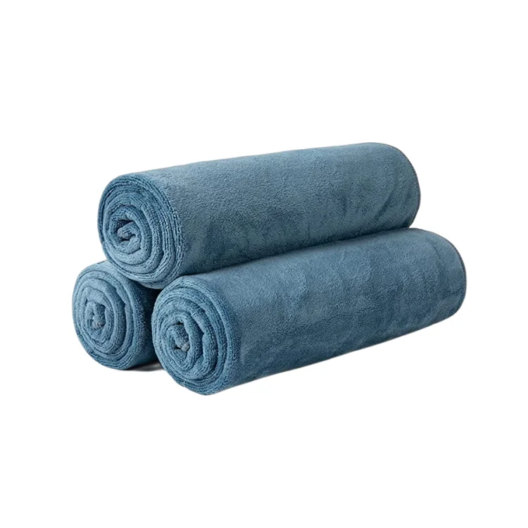 Custom Logo Microfiber Terry Sports Towel Quick-Dry Super Absorbent Woven Pattern - Image 2