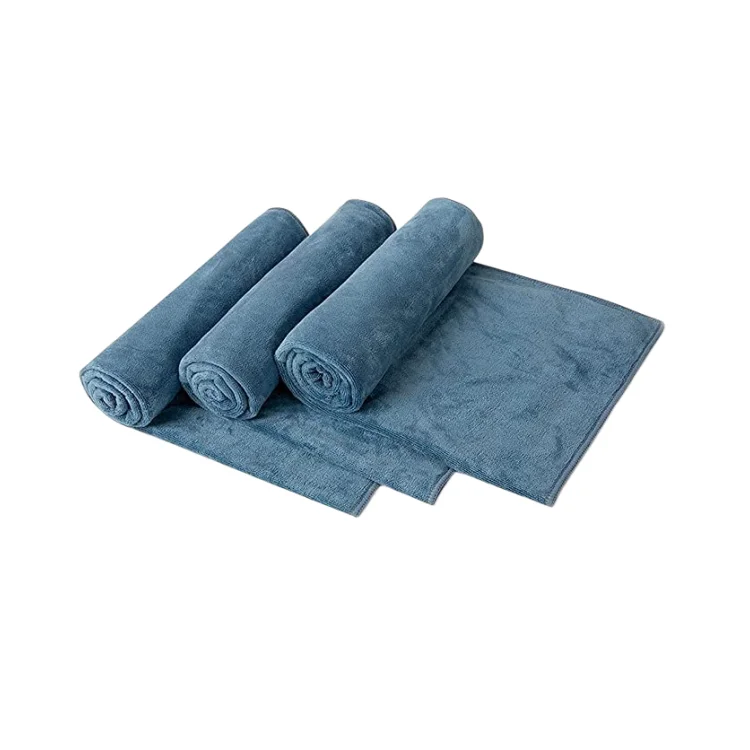 Custom Logo Microfiber Terry Sports Towel Quick-Dry Super Absorbent Woven Pattern - Image 3