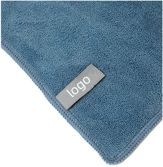 Custom Logo Microfiber Terry Sports Towel Quick-Dry Super Absorbent Woven Pattern - Image 4