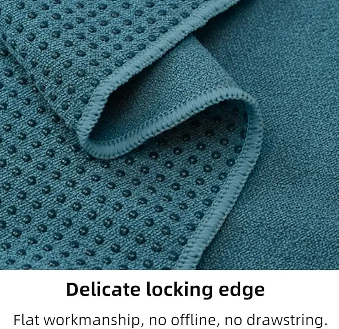 Custom Logo Microfiber Yoga Towel Super Absorbent Quick Dry Anti-Slip Bulk Order - Image 2