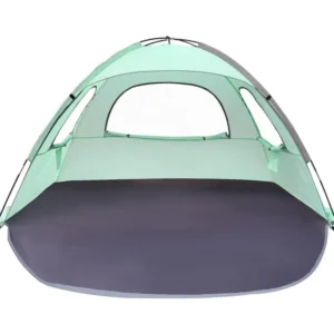 Custom Logo Modern Pop-Up Camping Tent Waterproof Polyester Windproof Anti-UV Awning