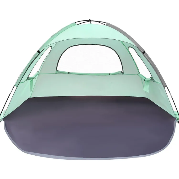Custom Logo Modern Pop-Up Camping Tent Waterproof Polyester Windproof Anti-UV Awning