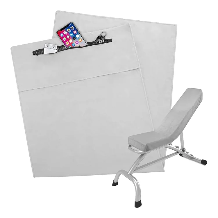 Custom Logo Quick Dry Microfiber Sports Gym Towel Ice Towel with Zipper