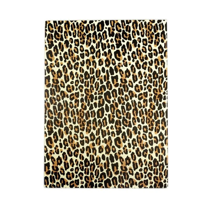 Custom Logo Small Kitchen Tea Towels Panther Print Soft Microfiber Lightweight Summer