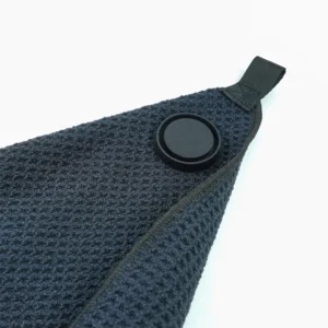 Custom Microfiber Waffle Magnetic Golf Towel with Clip