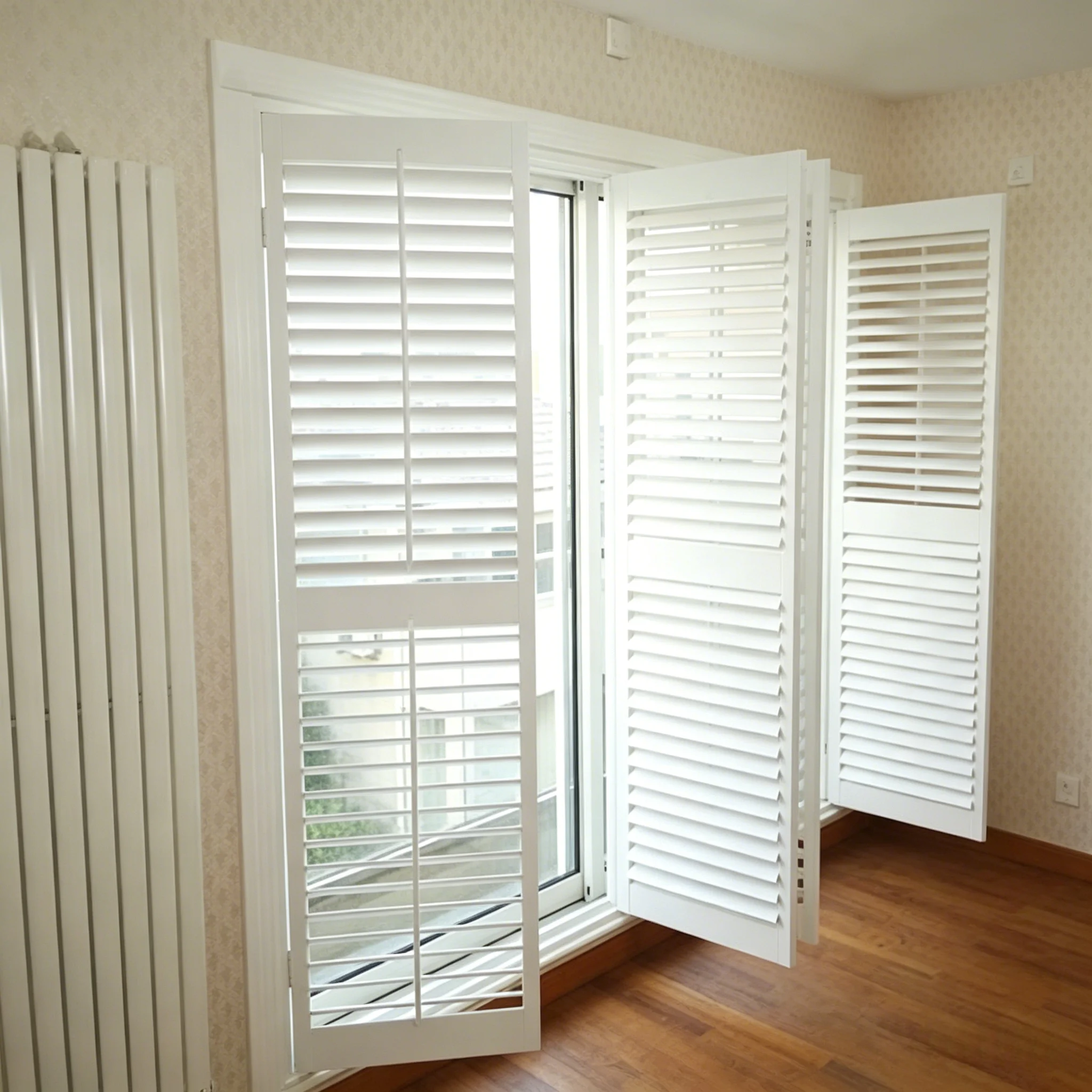 Custom Paulownia Wood Plantation Shutters Factory Wholesale Interior Window - Image 3