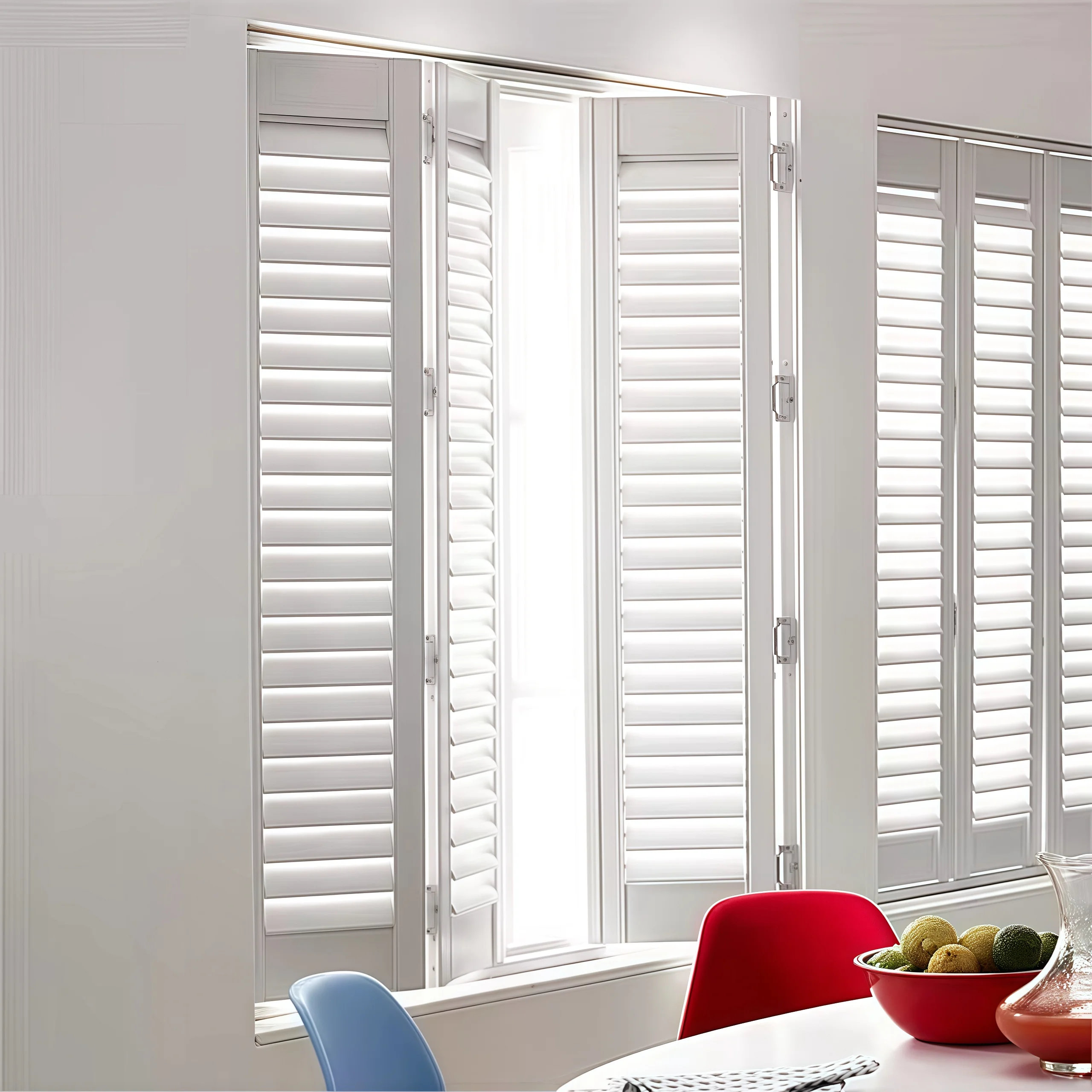 Custom Paulownia Wood Shutters UV Blocking Eco-Friendly Durable Custom Size - Image 3