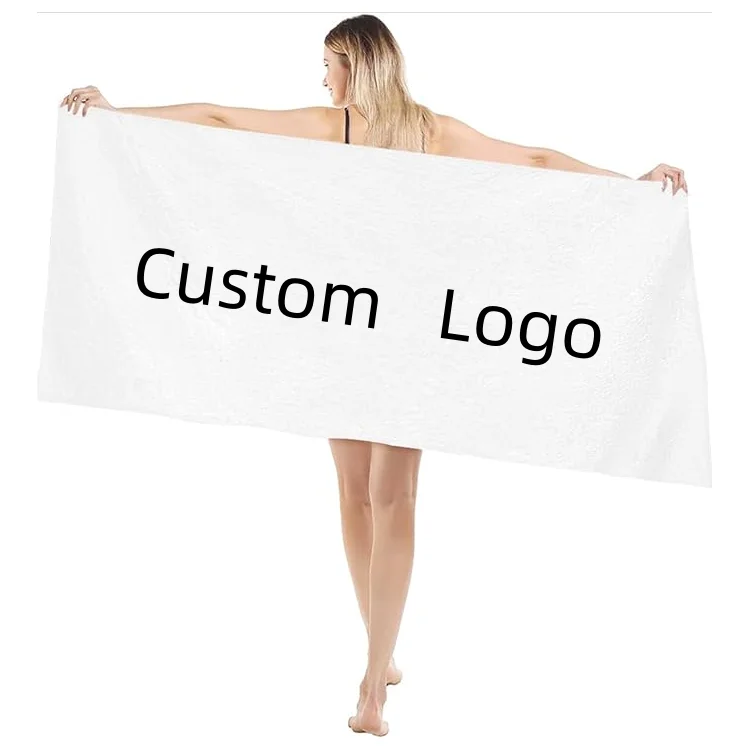 Custom Printed Adult Yoga Mat Towel Anti Slip Fast Drying Microfiber Cover - Image 2