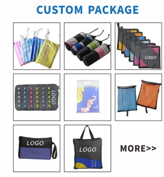 Custom Printed Adult Yoga Mat Towel Anti Slip Fast Drying Microfiber Cover - Image 6