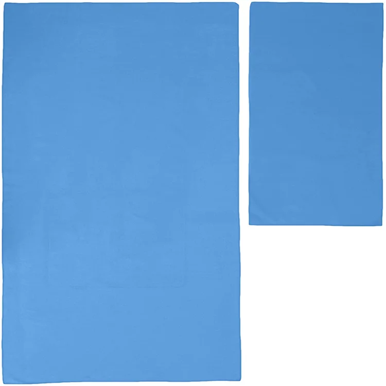 Custom Printed Microfiber Suede Quick Dry Towel Sand Free Large Beach Towel with EVA Bag - Image 4