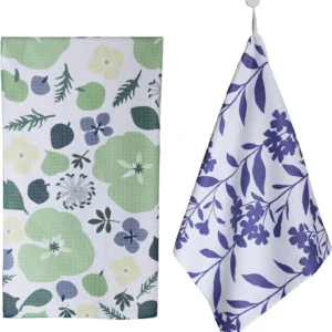 Custom Printed Microfiber Tea Towels 100 Percent Polyester High Quality Kitchen