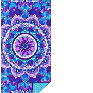 Custom Printed Recycled Microfiber Beach Towel Super Absorbent Quick-Dry