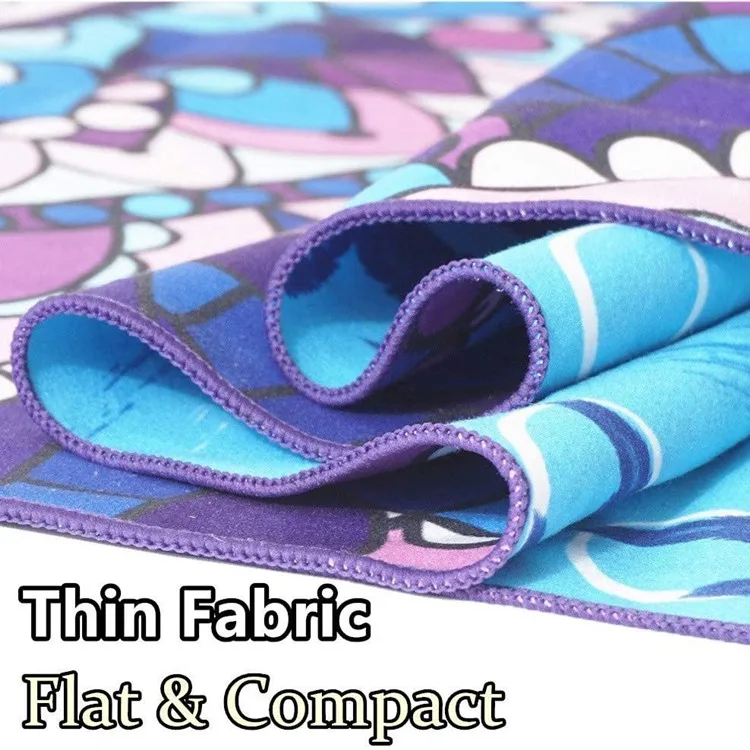 Custom Printed Recycled Microfiber Beach Towel Super Absorbent Quick-Dry - Image 5