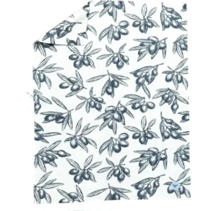 Custom Printed Woven Microfiber Waffle Dish Towel Absorbent Quick Dry Eco-Friendly Kitchen Tea Towel