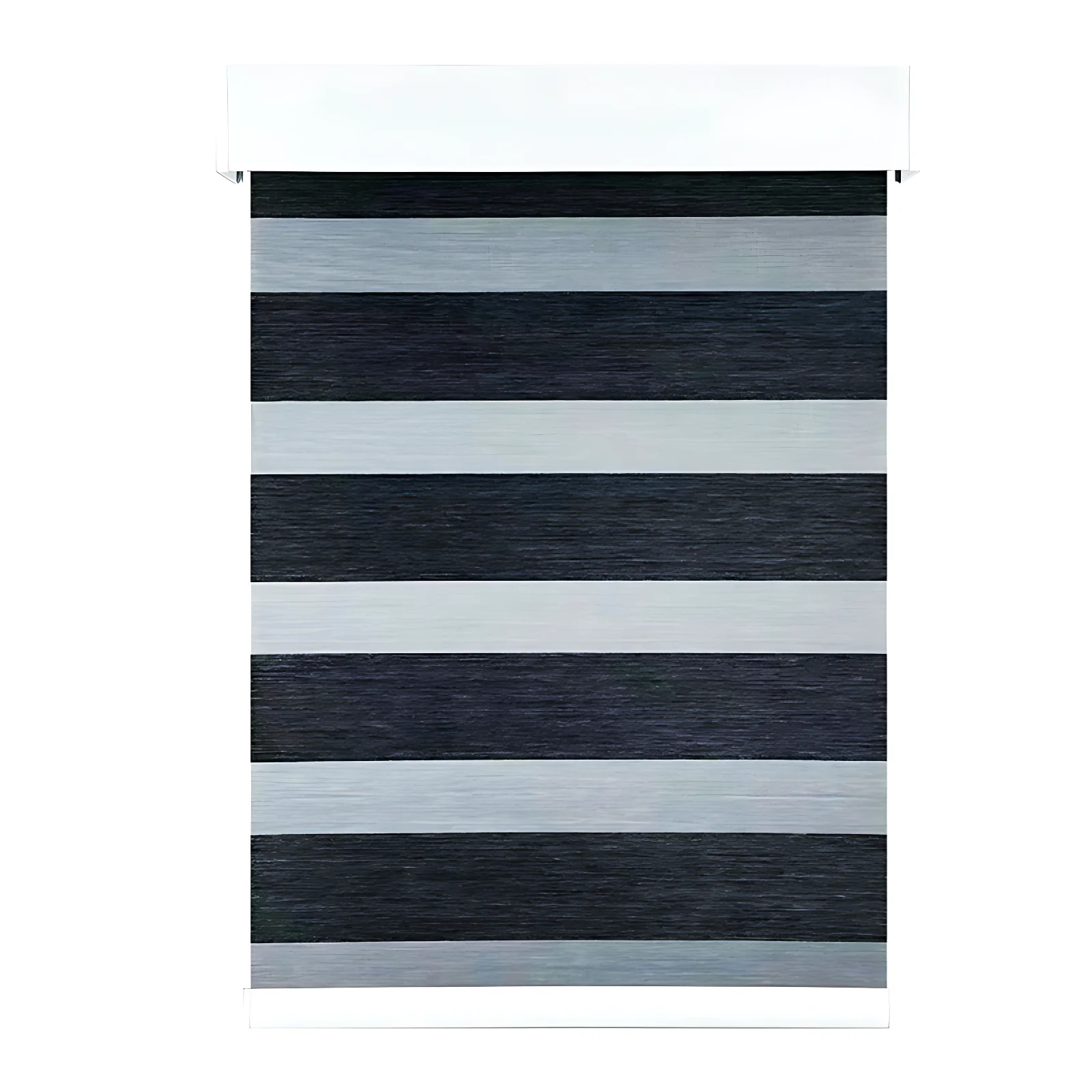 Custom Size Handmade UV Blocking Zebra Shades Dual Layer Sheer and Opaque Roller Shade - Image 3