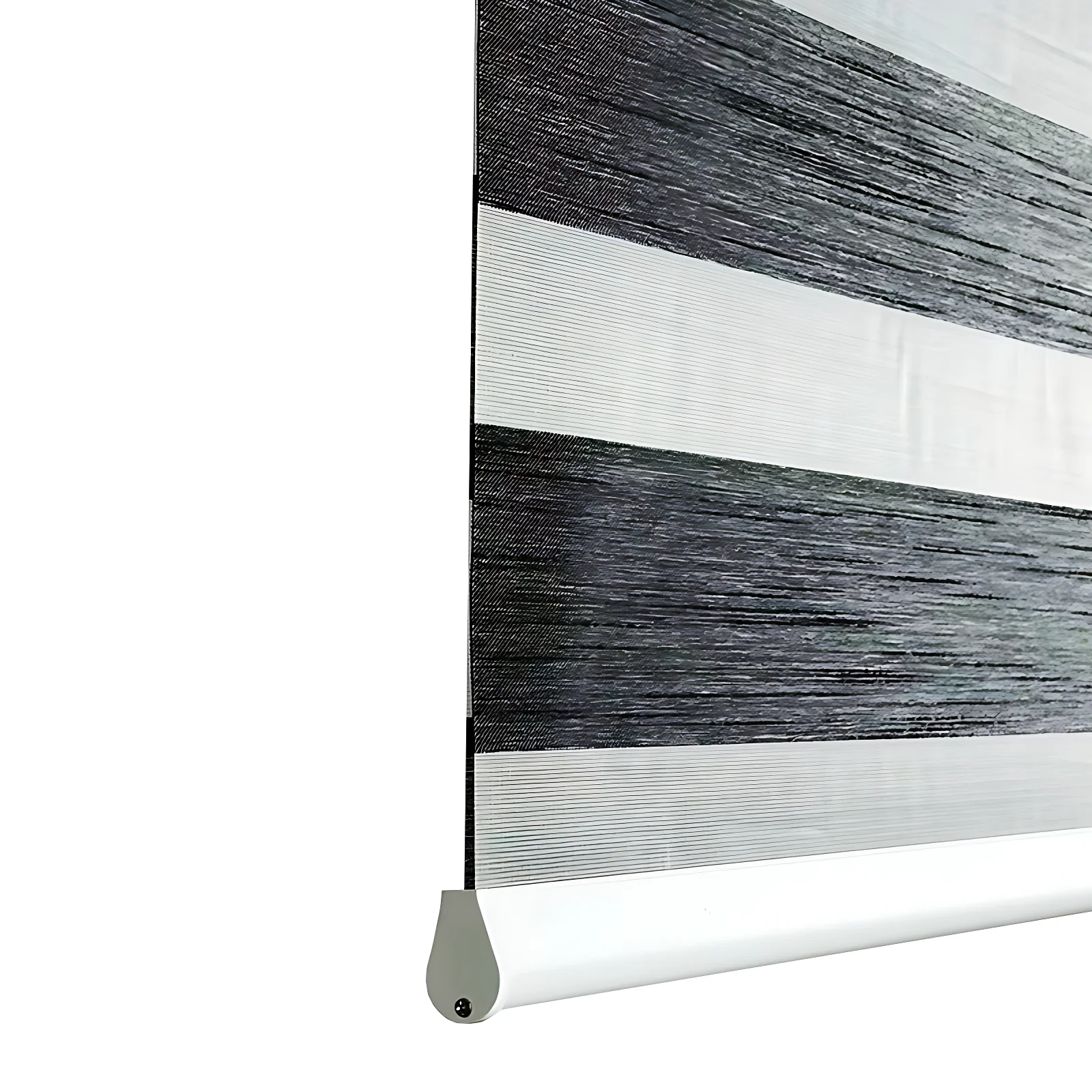 Custom Size Handmade UV Blocking Zebra Shades Dual Layer Sheer and Opaque Roller Shade - Image 4