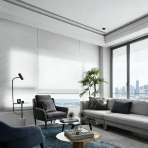 Custom Size Insulated Honeycomb Blinds - Energy Efficient Cellular Shades for Home Office