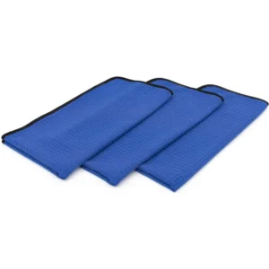Custom Size Soft Waffle Towel Plain Edge Strip High Weight Super Absorbent Beach Logo