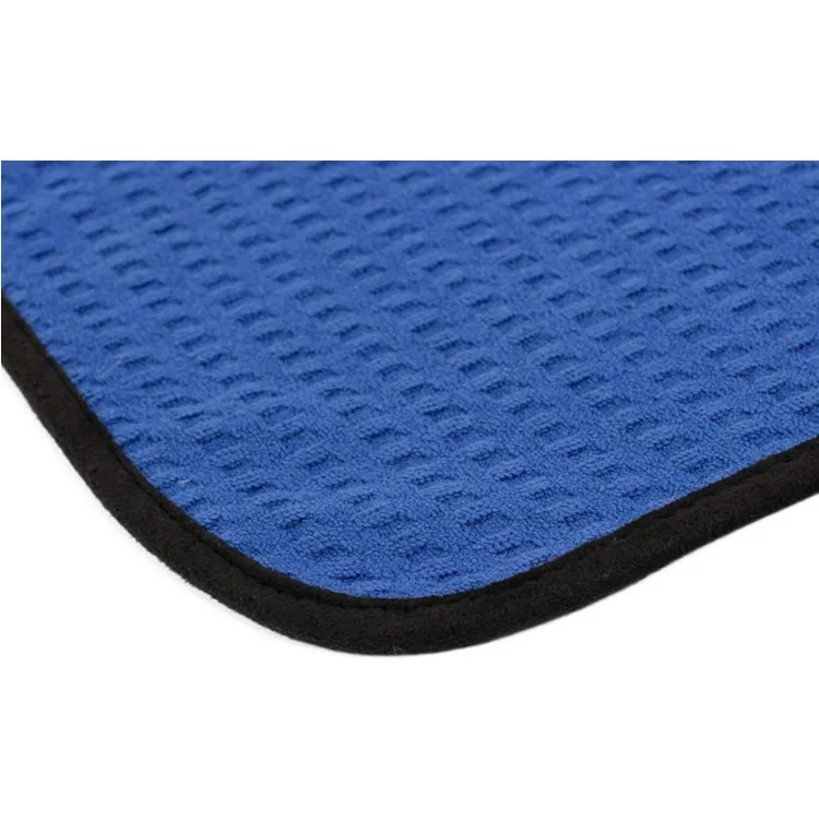 Custom Size Soft Waffle Towel Plain Edge Strip High Weight Super Absorbent Beach Logo - Image 3
