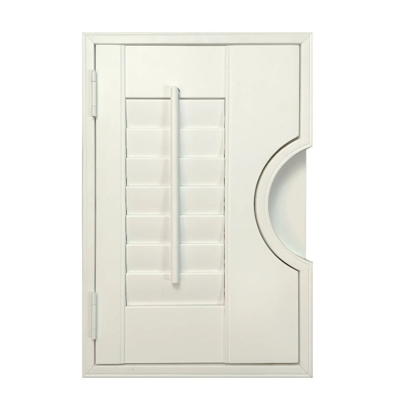 Custom Size Solid Wood French Plantation Shutters Luxury Louver - Image 2
