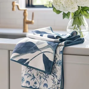 Custom Sublimation Waffle Weave Microfiber Kitchen Dish Towel 70 Percent Absorbent
