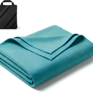 Custom Woven Square Quick-Dry Super Absorbent Cooling Microfiber Recycled Antibacterial Gym Towel