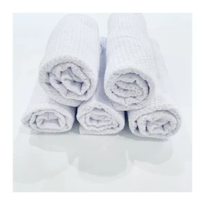 Customizable 30x60 Microfiber Waffle Sport Towel Quick Dry High Absorption Laser Engraving