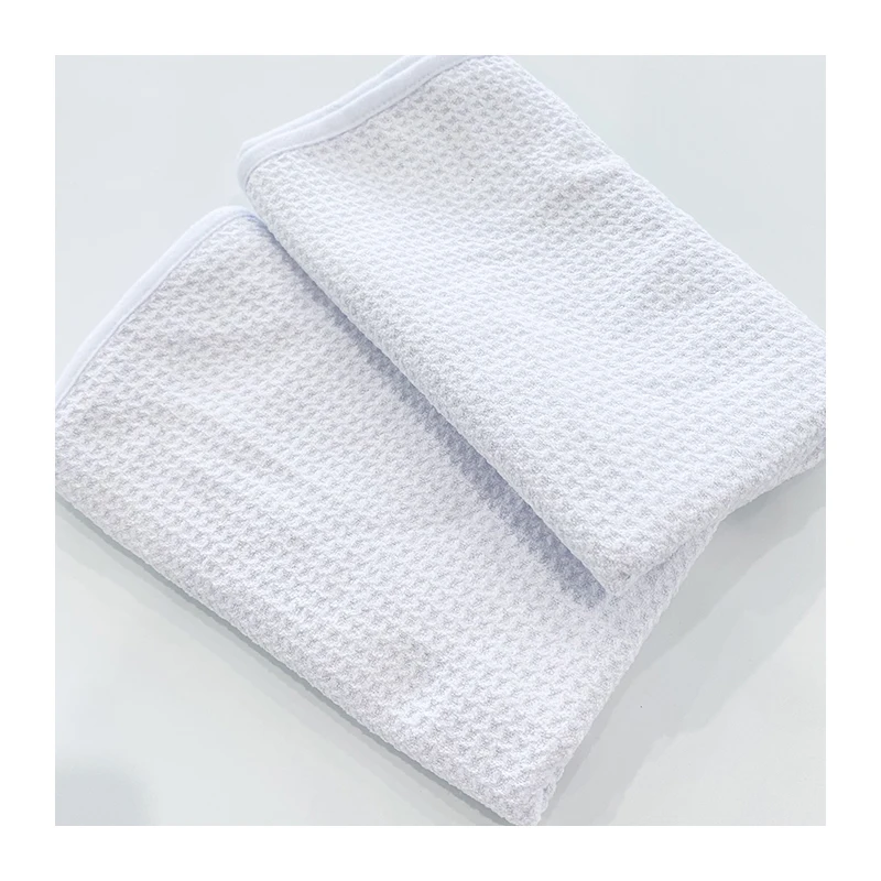 Customizable 30x60 Microfiber Waffle Sport Towel Quick Dry High Absorption Laser Engraving - Image 3