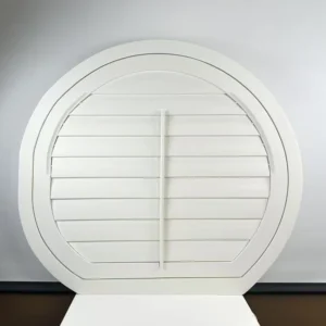 Customizable Plantation Shutter Built-In Horizontal Installation Any Shape