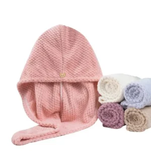 Customized Coral Fleece Soft Head Wrap