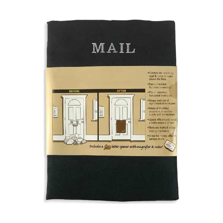 Customized Detachable Suede Letter Box Catcher Mail Bag Mail Catcher - Image 3