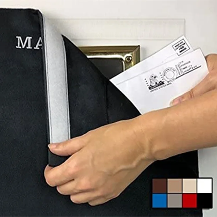 Customized Detachable Suede Letter Box Catcher Mail Bag Mail Catcher - Image 4