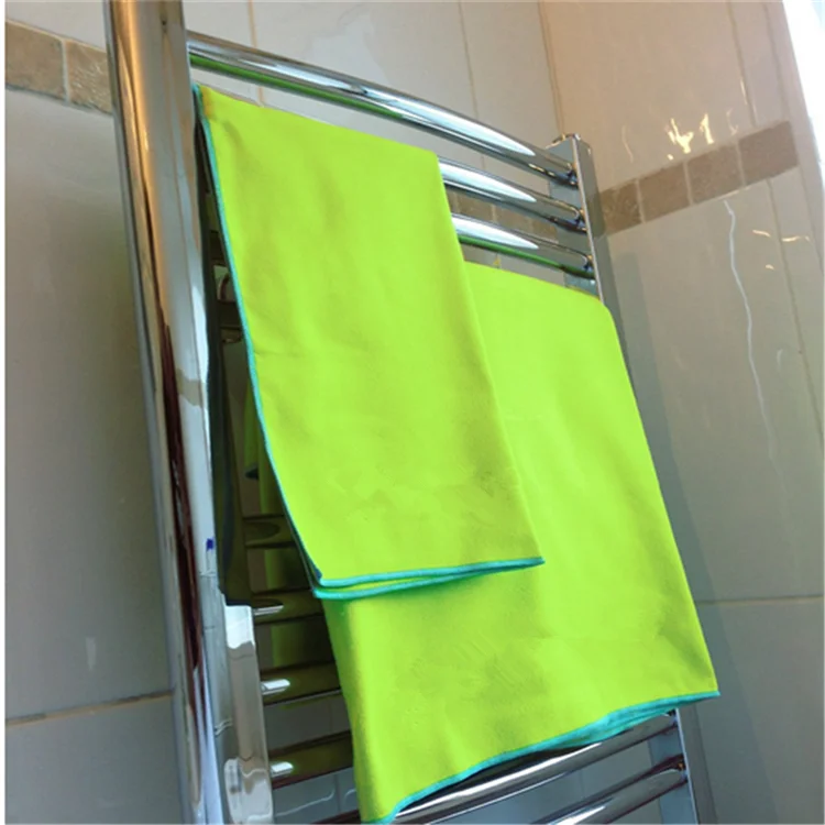 Customized Fast Drying Microfiber Suede Travel Towel Water Absorbent Sports Pattern - Image 4
