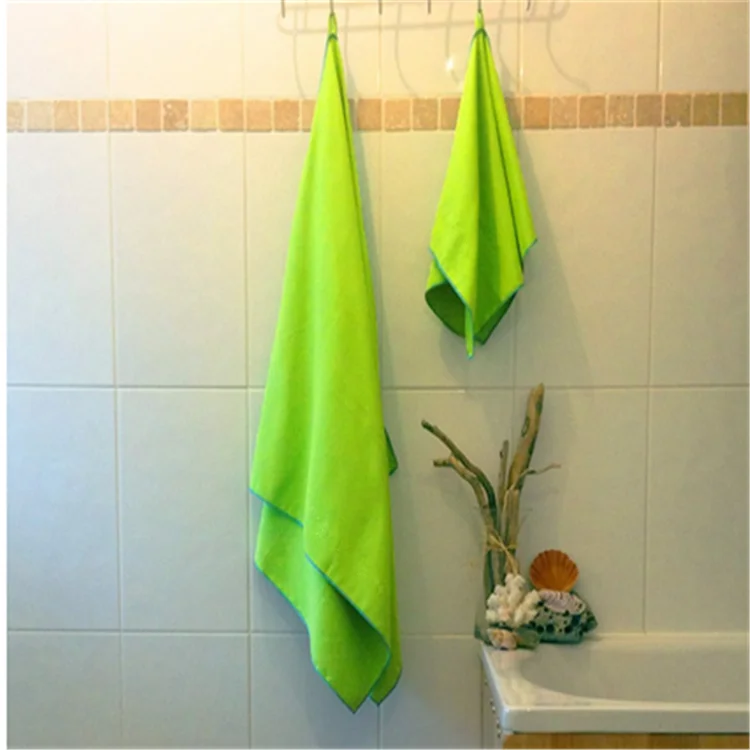 Customized Fast Drying Microfiber Suede Travel Towel Water Absorbent Sports Pattern - Image 5