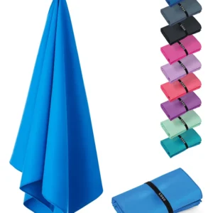 Customized Lightweight Microfiber Towel Quick-Dry Antibacterial Sand-Free Logo Wholesale
