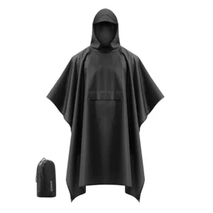 Customized Logo Microfiber Hooded Beach Towel Poncho for Adults Surf Hiking