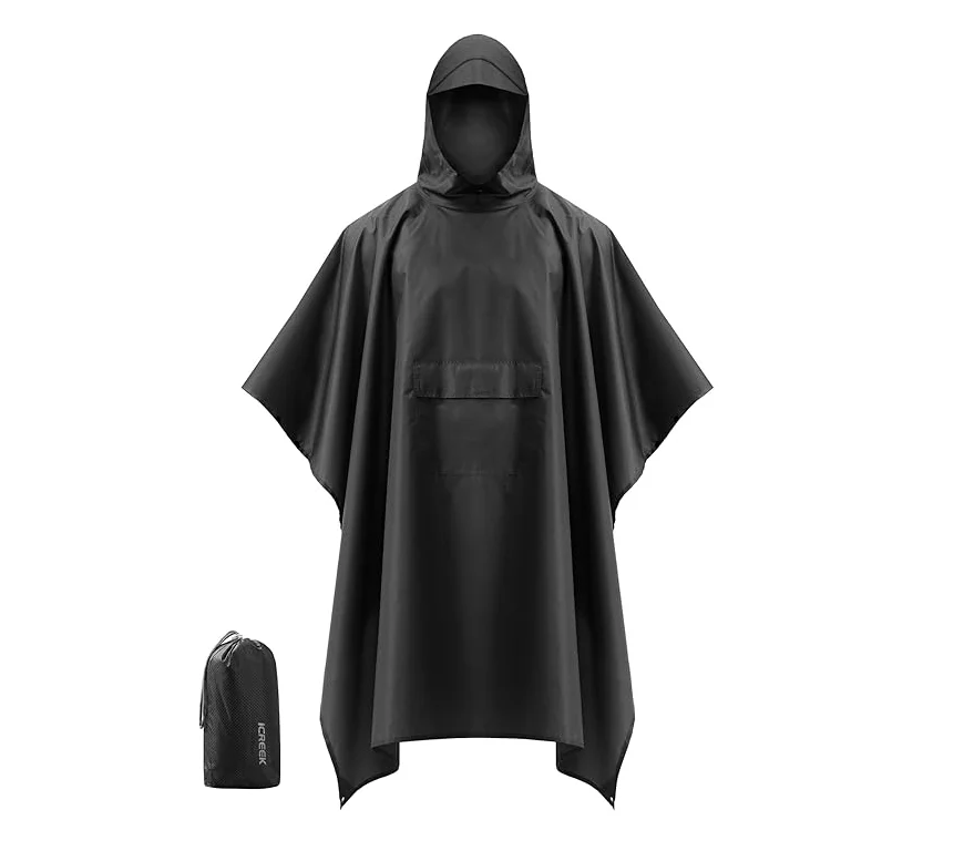 Customized Logo Microfiber Hooded Beach Towel Poncho for Adults Surf Hiking