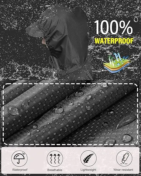 Customized Logo Microfiber Hooded Beach Towel Poncho for Adults Surf Hiking - Image 2