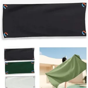 Customized Logo Microfiber Hooded Beach Towel Solid Color Surf Poncho for Adults