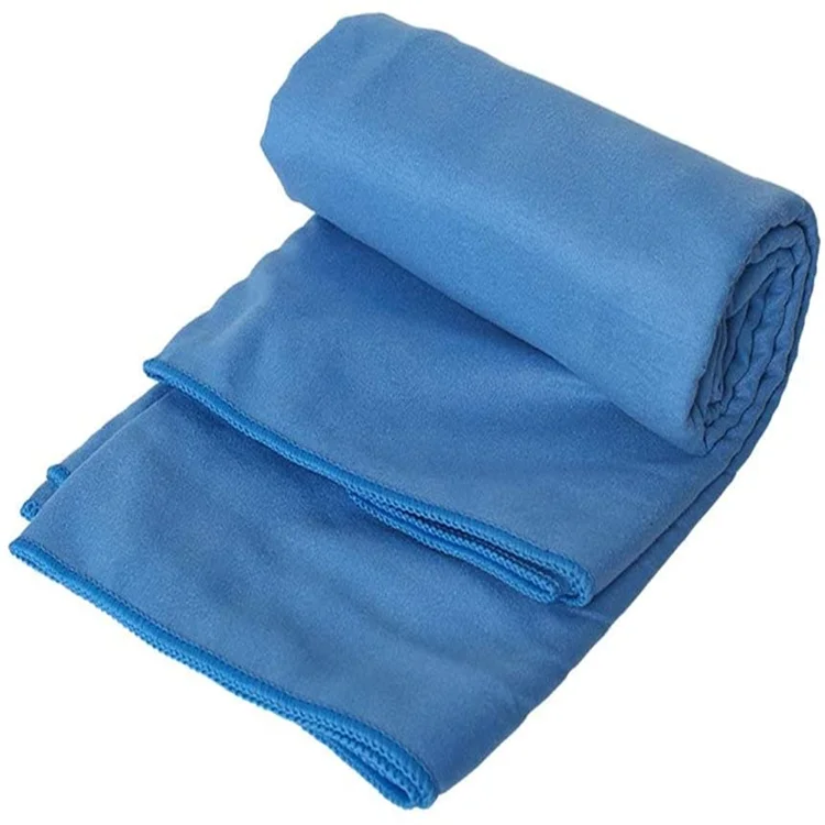 Customized Logo Microfiber Suede Beach Towel Quick Dry Sand-Free OEM
