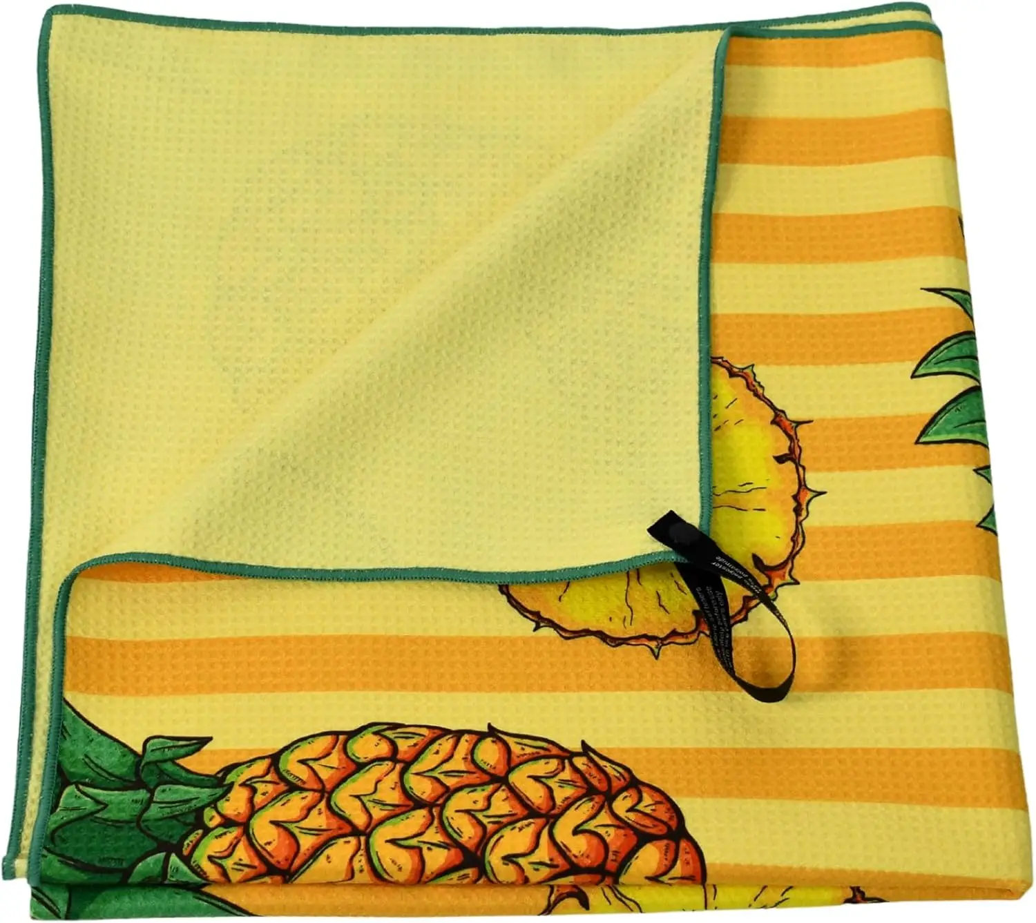 Customized Microfiber Beach Towel Digital Print Quick-Dry Pineapple Plaid - Image 4
