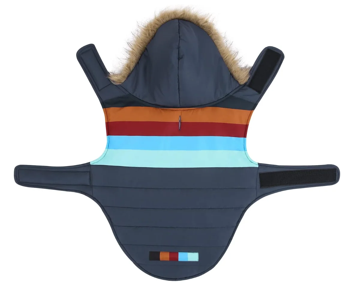 Customized Print Fleece Pet Jacket Lightweight Quilted Dog Puffy Coat - Image 4