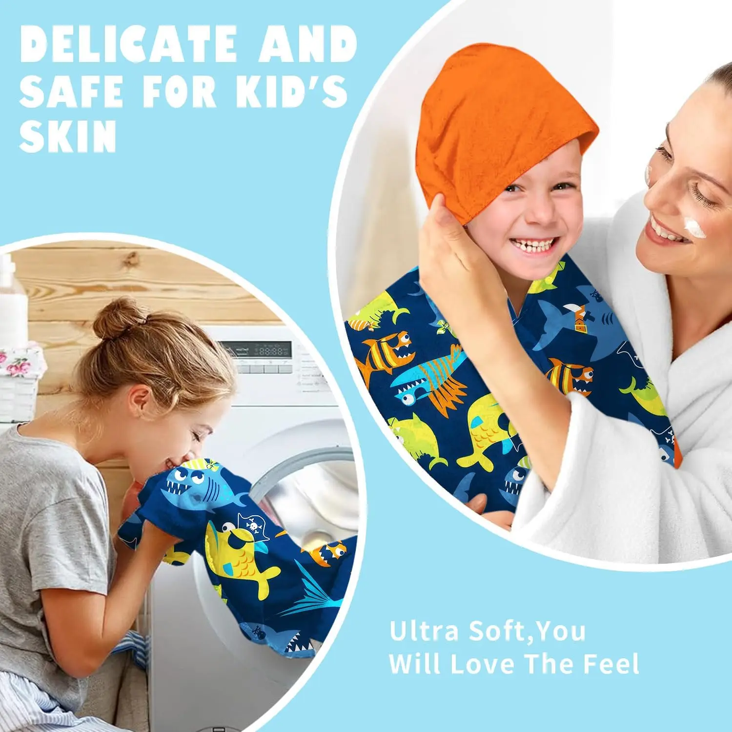 Customized Summer Beach Towel Eco-Friendly Absorbent Suede Hoodie Sustainable Microfiber Antimicrobial Quick-Dry Soft - Image 6