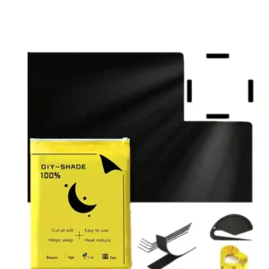 DIY 100 Percent Blackout 420D Oxford Polyester Fabric Plain Woven Silver Black Coating Waterproof Portable Carry Bag Curtain Fabric