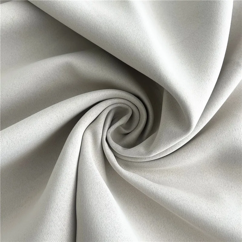 Double Side Matt Flame Retardant Blackout Curtain Fabric 100 Percent Polyester 250gsm 300cm IFR 3-4 Pass - Image 6