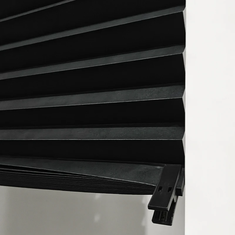 Durable Metal Paper Shade for Home Windows No Tools Room-Darkening Horizontal Pattern - Image 4