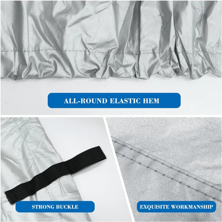 Dustproof Waterproof Extendable Dinghy Awning Oxford Polyester PVC Boat Cover Ski Sail - Image 4